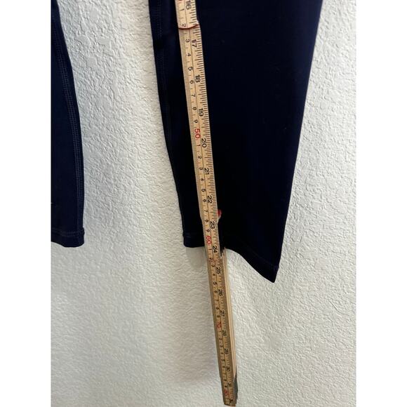 NWOT Women's Soft Navy Blue High Waist Leggings Large - Picture 4 of 8